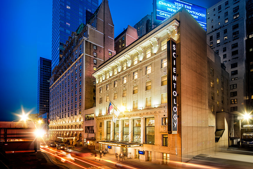 Budova Scientologické církve New York